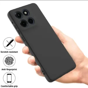 Motorola G Stylus 5G 2025 Case Soft TPU Slim Smooth Flexible Protective Phone Cover - Black Matte