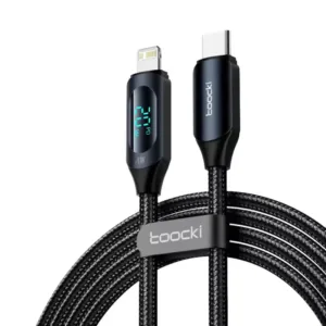Toocki 20w 1meter USB c to lighting  ip 14 13 12 11 pro max XR XS display fast charging cable  for ip
