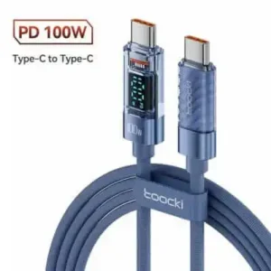 Toocki PD 100W Type-C to Type-C Display Fast Charging Cable 1M / 2M
