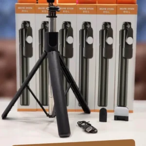 Selfie Stick R1S-1 Wireless Bluetooth Tripod with LED Fill Light