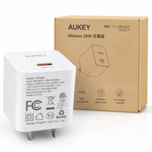 AUKEY Minima 30W PD Fast Charger USB-C Power Adapter