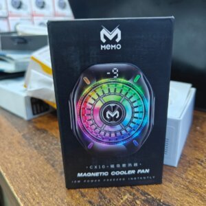 MEMO CX10 Magnetic Cooling Fan 10W AI Mode RGB Mobile Cooler