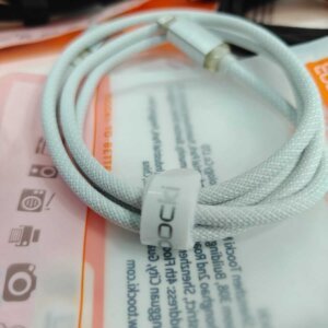 Toocki 36W Type-C to Lightning Cable 1M PD Fast Charging White Cable