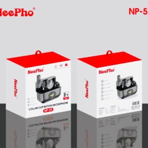 NeePho NP-59 Wireless Microphone for iPhone & Android