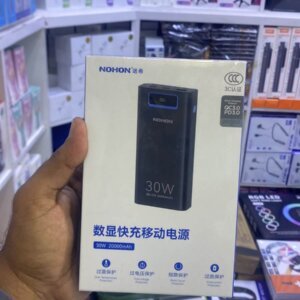 NOHON 20000mAh 30W Fast Charging Power Bank QC 3.0 PD 3.0
