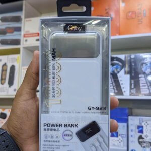 Giby GY-923 10000mAh Power Bank with Digital Display & Fast Charging