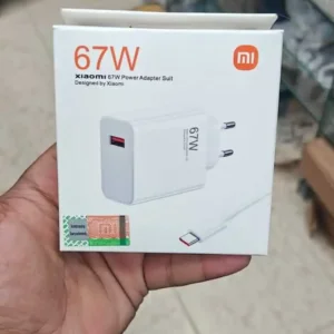 Xiaomi 67W GaN Charger Set | 67W Fast Charging Power Adapter | USB-A